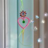 Dekoration Funkel pink heart Ornament