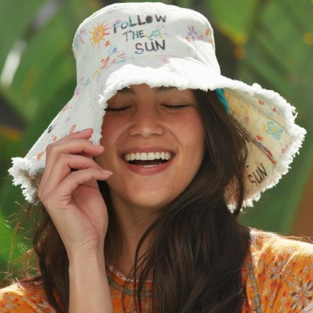 Bucket Hat Patchwork Follow