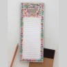 Bloc-notes Behind every stron