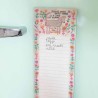 Magnetischer Notizblock Behind every stron