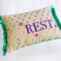 Housse de Coussin Brokat REST 3040