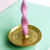 Candle Holder Messing Star