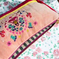 Cosmetic Bag Yoga Flowercircle