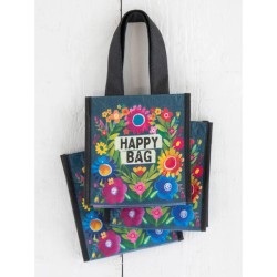 Trousse recyclée S Black Floral