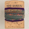 Bandeau Boho Fleece Vintage Patchwork