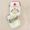 Pochette Neopren Zipper Pouch Flower