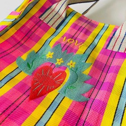 Shopper Zip recycled plastic Loveheart 25
