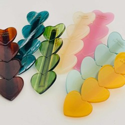 Haarclip/ Haarklammer Heart with Hearts