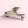 Haarclip/Haarklammer bluebird rose