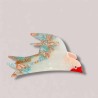 Haarclip/Haarklammer bluebird rose