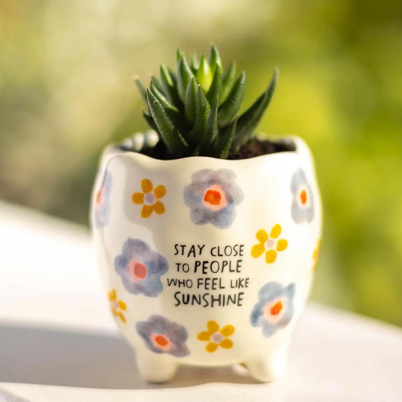 Mini Footed Planter Stay Close