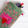 Handytäschchen Loveheart mint