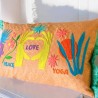 Housse De Coussin Peace Love Yoga 5050