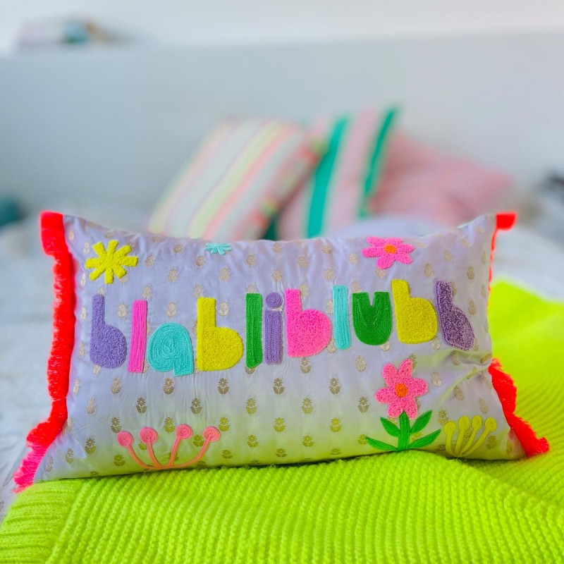 Cushion cover Blaabliblubb 3050