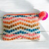 Pouch Zip SLUB 6 FL nat