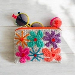 Pouch Zip SLUB 6 FL nat