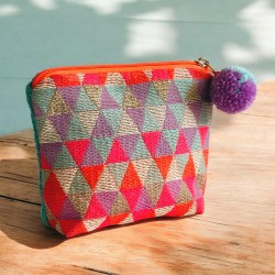 Pouch Love Yoga teal