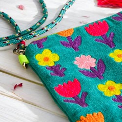 Pochette zippée Velvet Love Yoga