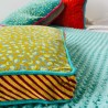 Cushion Cover Box Velvet Leo olive 40405