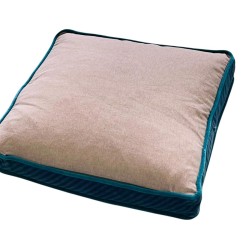 Housse de Coussin Carré Velours Leo olive 40405