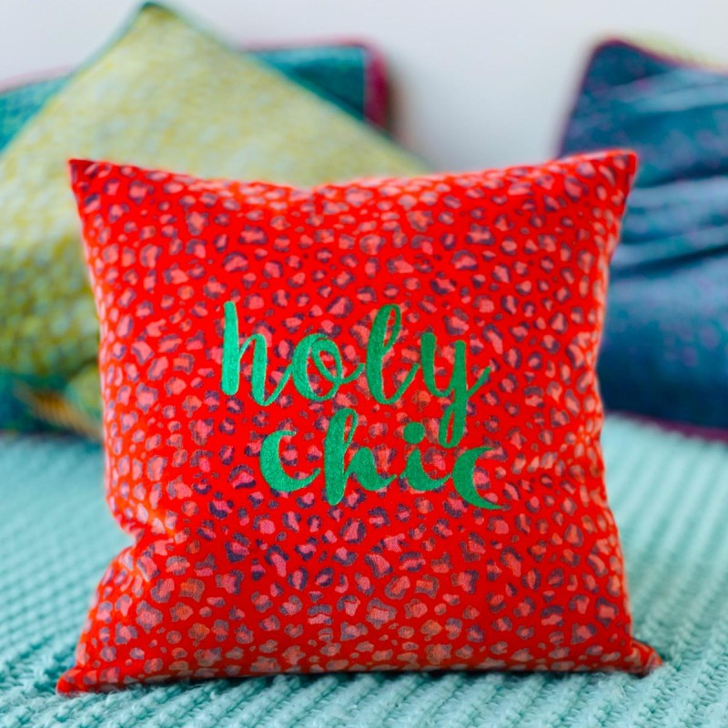 Housse de Coussin Velours Leo Holychic 4040