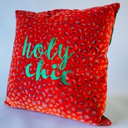 Housse de Coussin Velours Leo Holychic 4040
