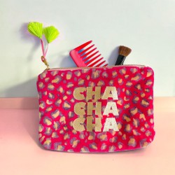 Cosmetic Bag Velvet Leo Chacha