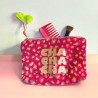 Cosmetic Bag Velvet Leo Chacha