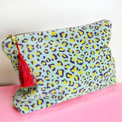 Cosmetic Bag Velvet Leo Late or ugly