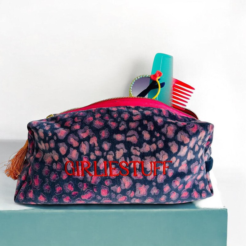 Trousse de maquillage Velours Girlstuff XL