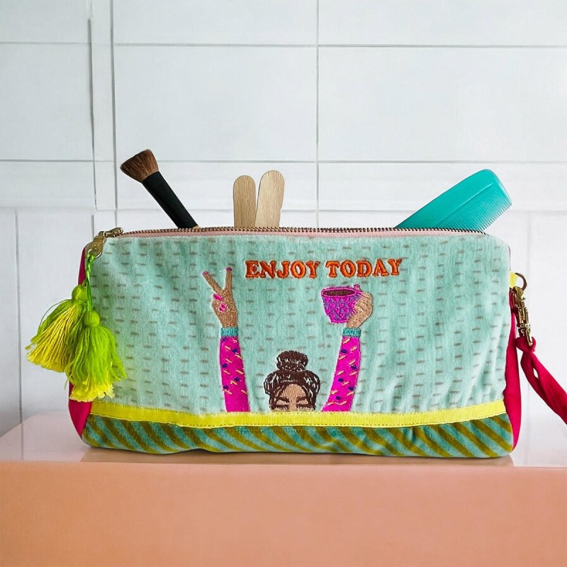 Trousse de maquillage Velours Enjoy Today!