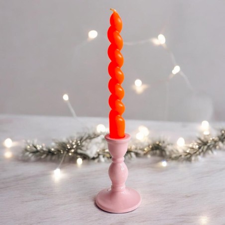 Candle Holder Romance Rosa
