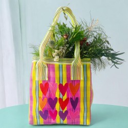 Shopper SQ plastique recyclé 12Hearts