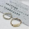 Ring silver elastic