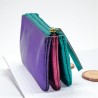 Porte-monnaie Mini 3er Cuir metallic multi