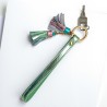 Schlüsselband Metallic shine Tassel