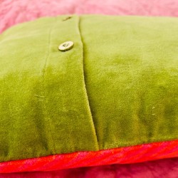Housse de Coussin Velours SLOW DOWN YOGA 2535