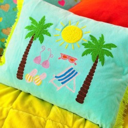 Housse de Coussin Velours Holiday 3040
