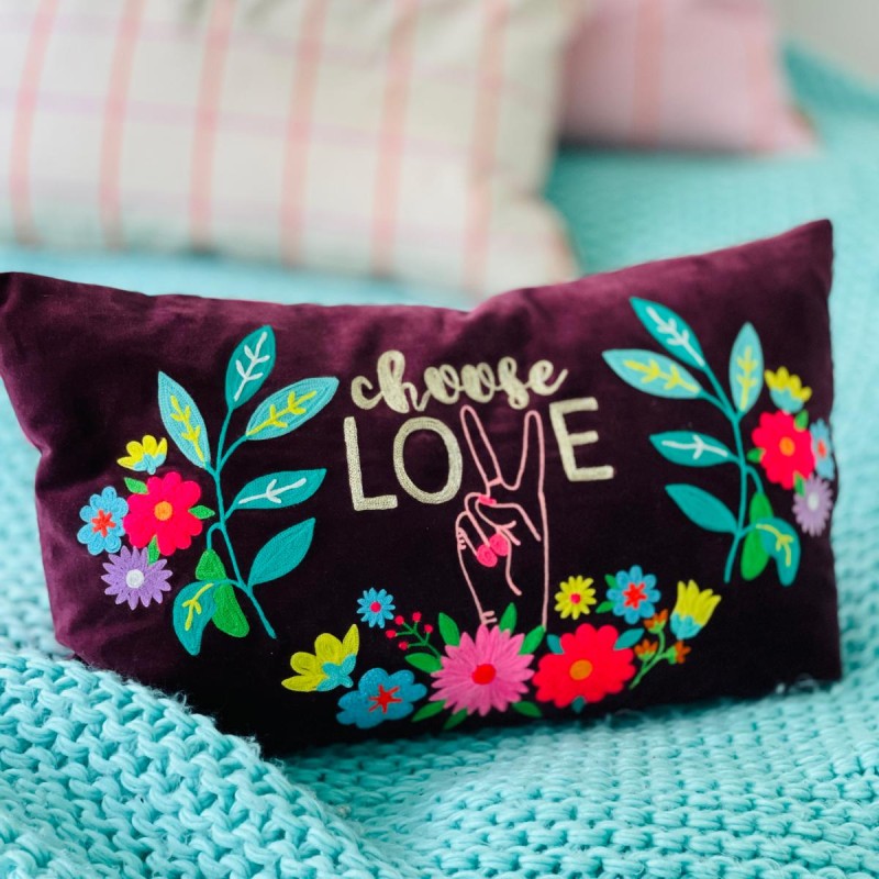 Cushion Cover Choose Love wine 3050