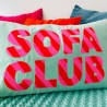 Housse de Coussin Velours Sofa Club 3050