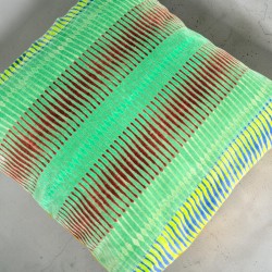 Kissenhülle Velvet Mastermind greens 5050