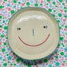 Teller Keramik Smiling Face