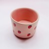 Tasse Keramik round handle Strawberry