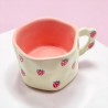 Tasse Keramik organic Strawberry FL handle