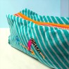 Kosmetiktasche Velvet Yoga L forestplum