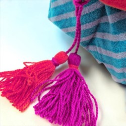 Kosmetiktasche Velvet Yoga L forestplum