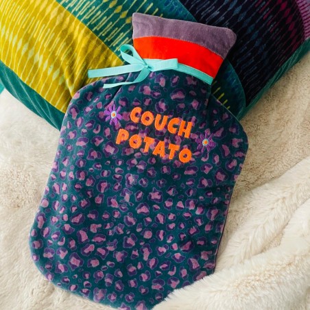 Bouillotte Velours Leo Couch Potato