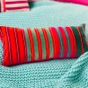Housse de Coussin Velours Pinstripe mix 3060