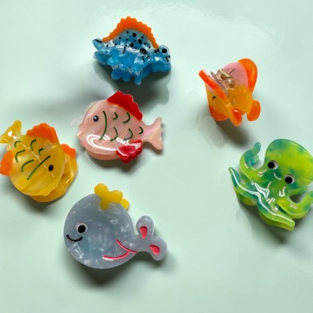 Hair clip Deep Sea S