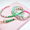 Schultergurt, Handyband Wrap + Bkk Beads 26